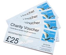 charity vouchers|charity gift certificates.